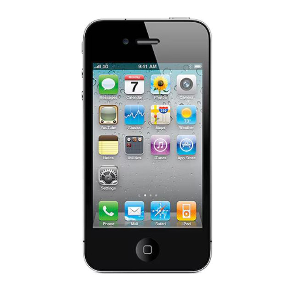 Smartphone Apple iPhone 4 / 3.5'' / 0.512 GB / 32 / Black photo 1