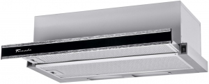 Вытяжка телескопическая Tornado 700/60 GIX BLACK thumbnav 1