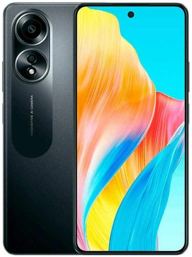Смартфон OPPO A58 / 6.72'' / 6 ГБ / 128 ГБ / Черный photo 1 Смартфон OPPO A58 / 6.72'' / 6 ГБ / 128 ГБ / Черный photo 1