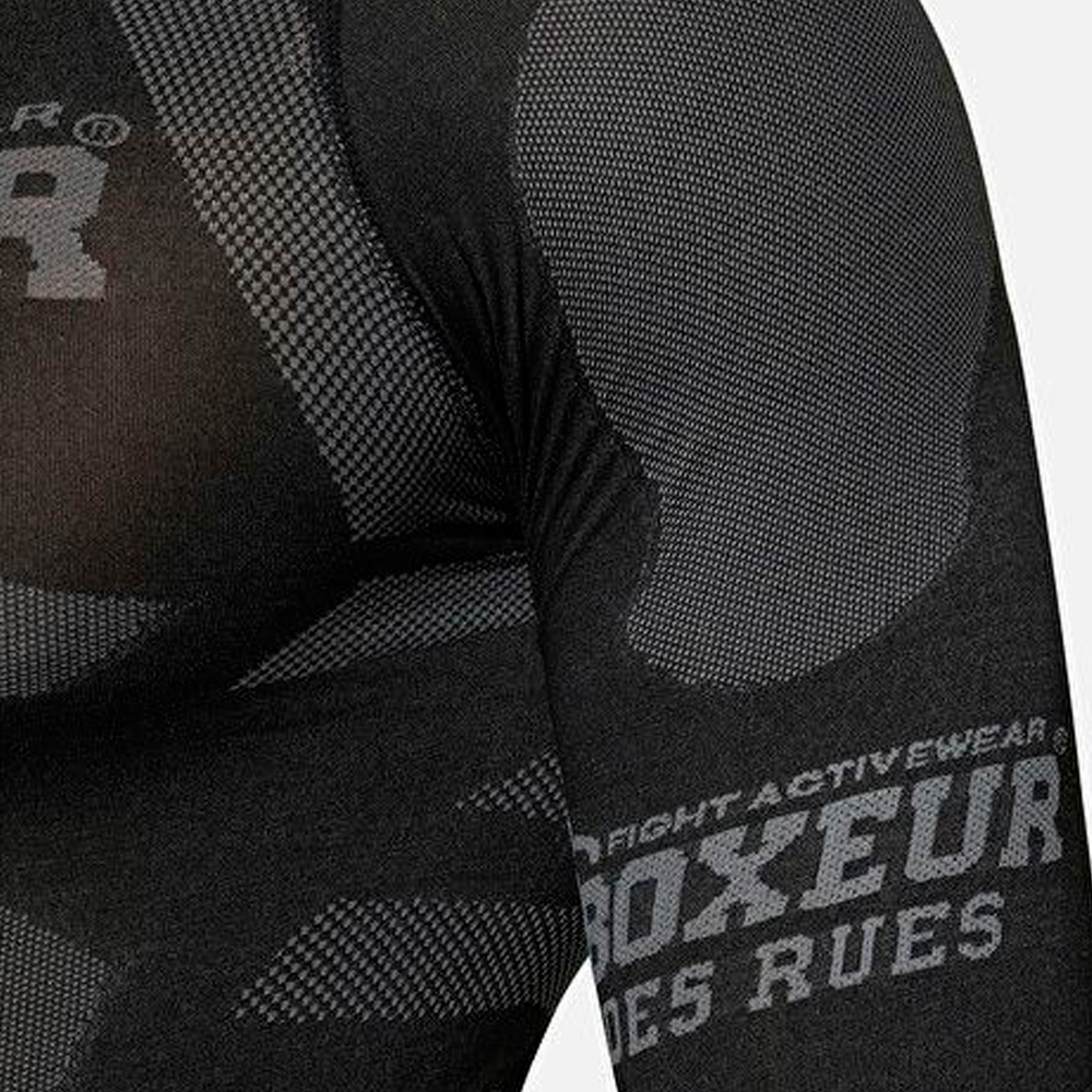 Tricou bărbătesc Boxeur M Negru photo 2