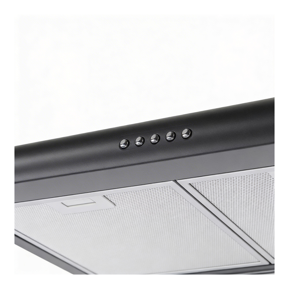 Вытяжка Eurolux CLASSICO 60 BLACK / Плоская / До 12 кв.м / Black photo 4