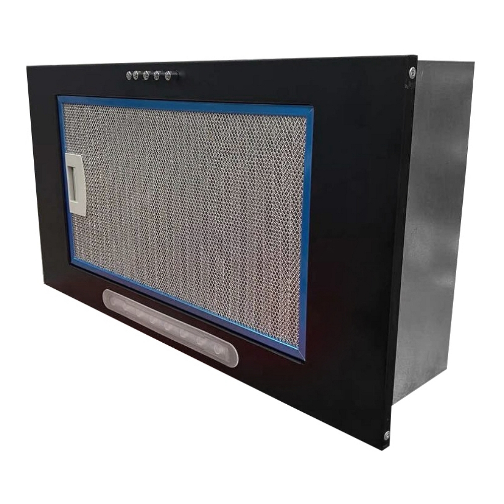 Hota Eurolux ECOASF952FlatBlack / Incorporabil / Pina la 12 m.p / Negru photo 4