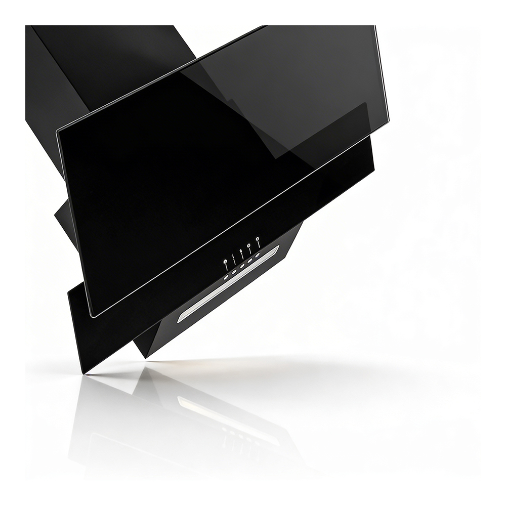 Вытяжка Eurolux F1760BLACK / Наклонная / До 18 кв.м / Black photo 3
