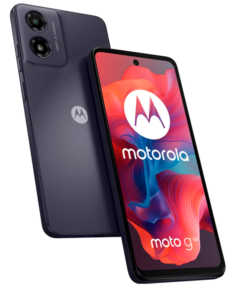 Смартфон Motorola Moto G04 / 6.56'' / 4 ГБ / 64 ГБ / Черный photo 2