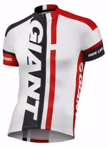 Джерси Giant GT-S S/S White/Red/Black  