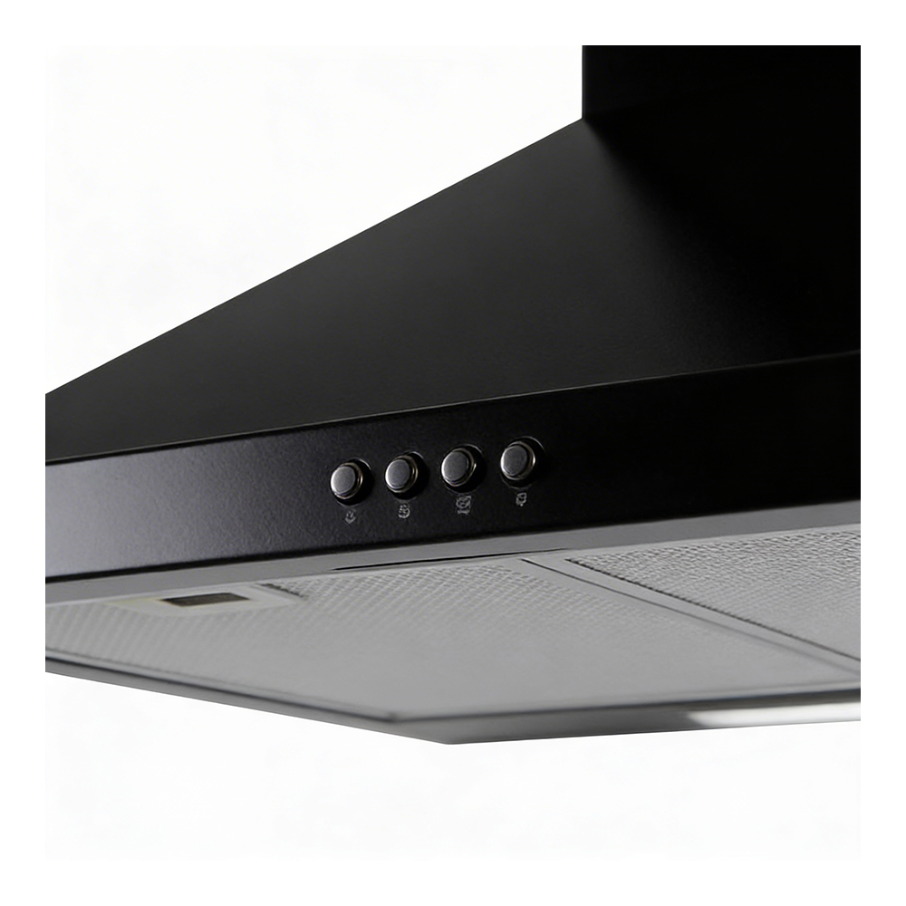Hota Eurolux GUSTO 60 BLACK / Cupola / Pina la 18 m.p / Negru photo 4