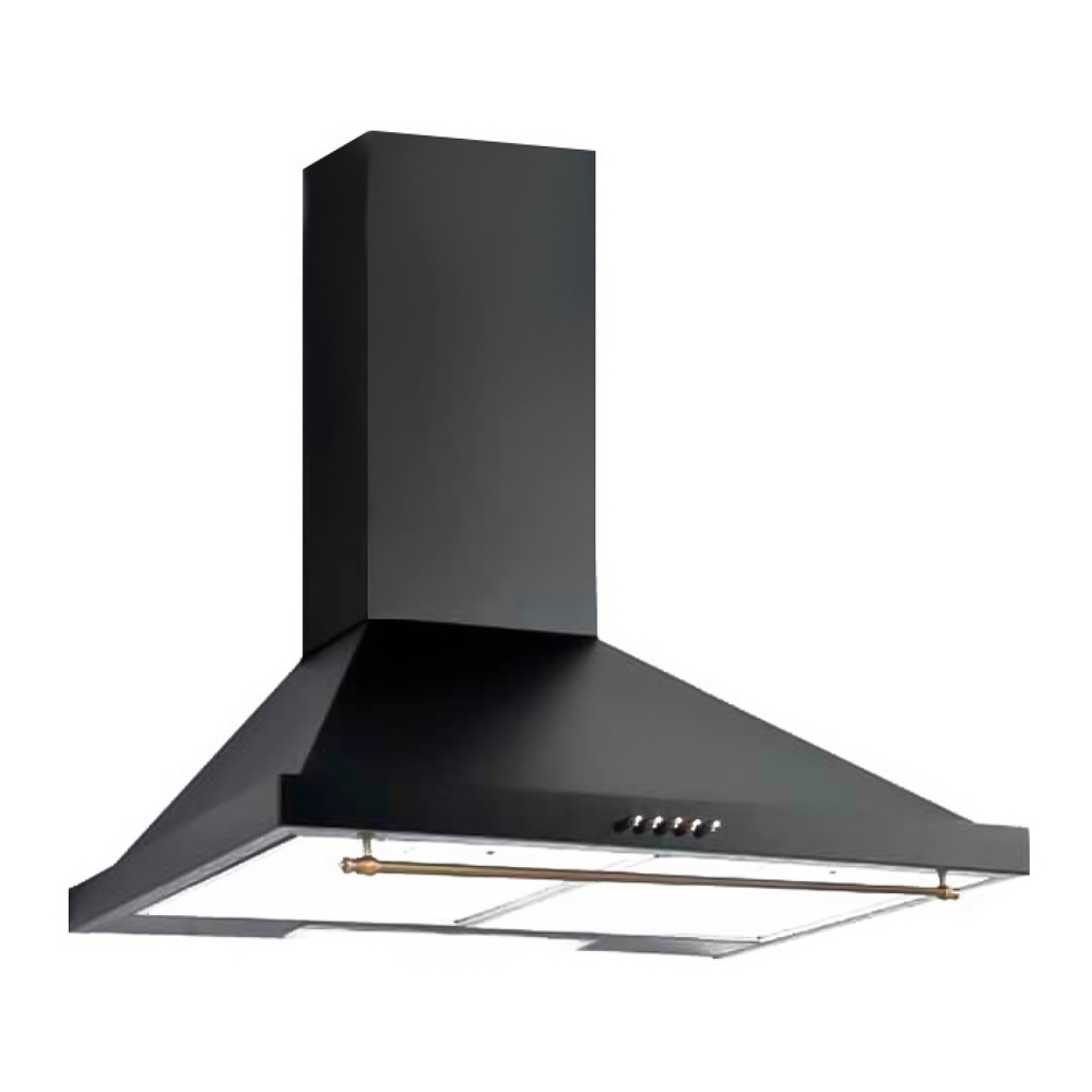 Hota Eurolux GUSTO RUSTIC 60 BLACK / Cupola / Pina la 18 m.p / Negru photo 3