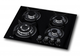 Встраиваемая  газовая панель Tornado HG14BEcoBlack thumbnav