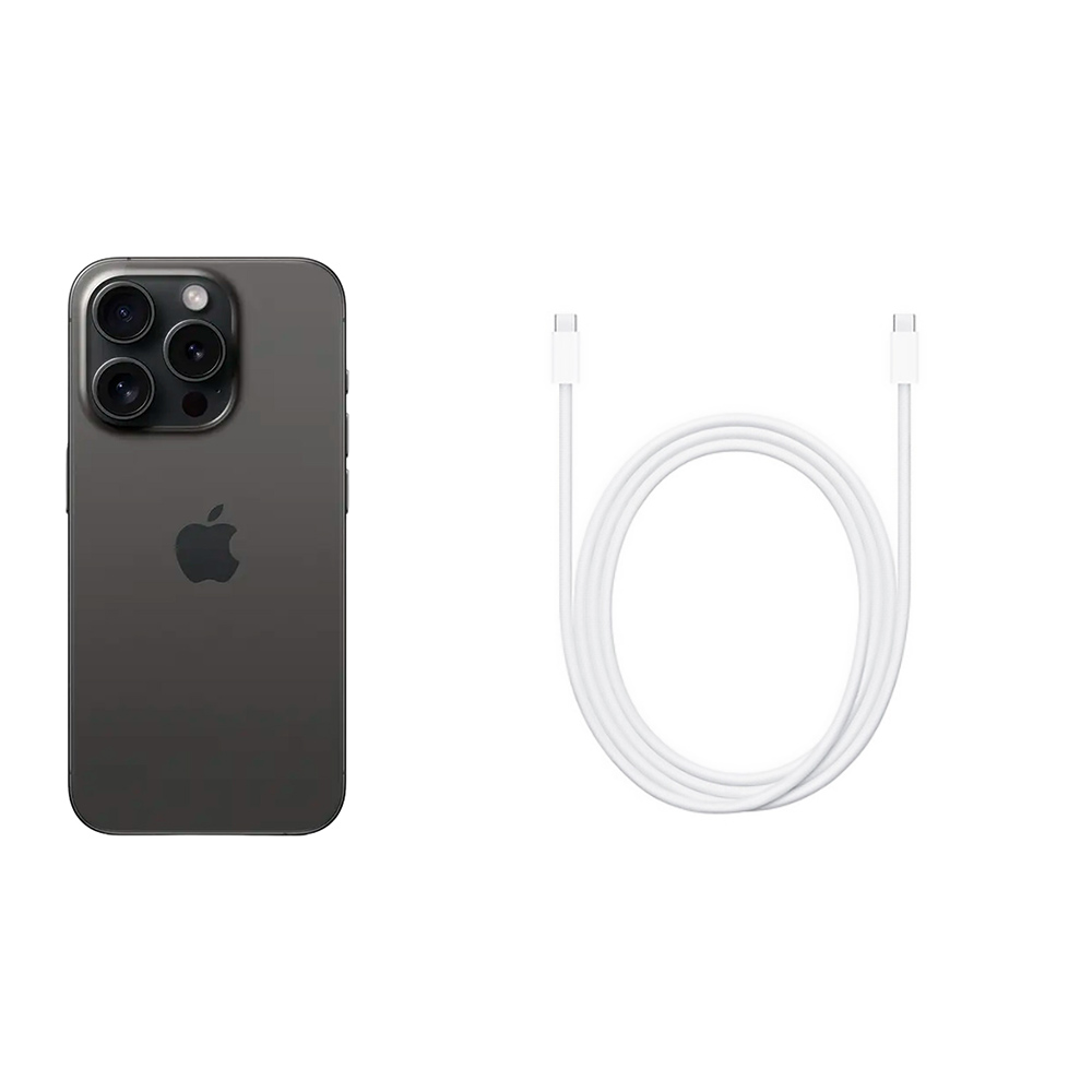 Смартфон Apple iPhone 15 Pro / 6.1'' / 8 ГБ / 1 ТБ / Black Titanium photo 9