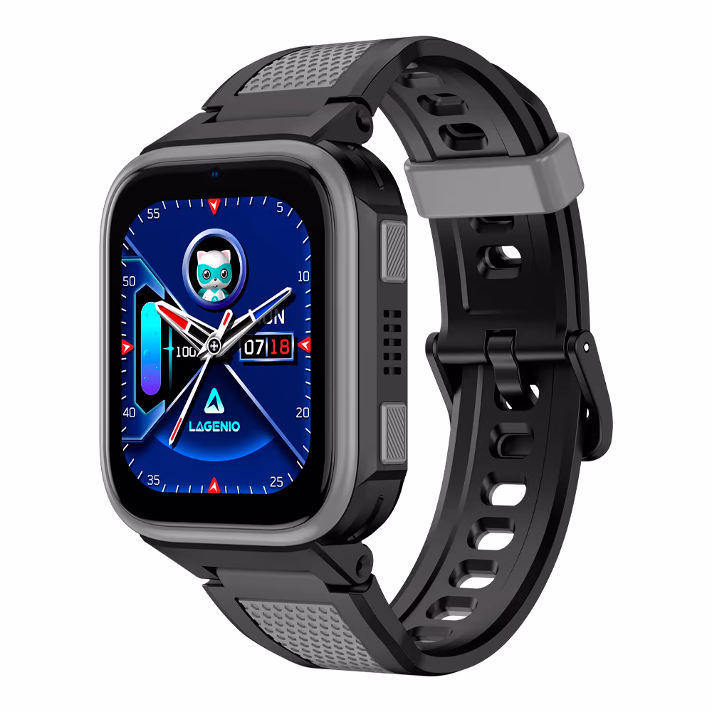 Ceas inteligent pentru copii Lagenio K10 with AI 4G, Black