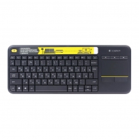 Клавиатура беспроводная Logitech K400 Plus Wireless Touch Black thumbnav 1