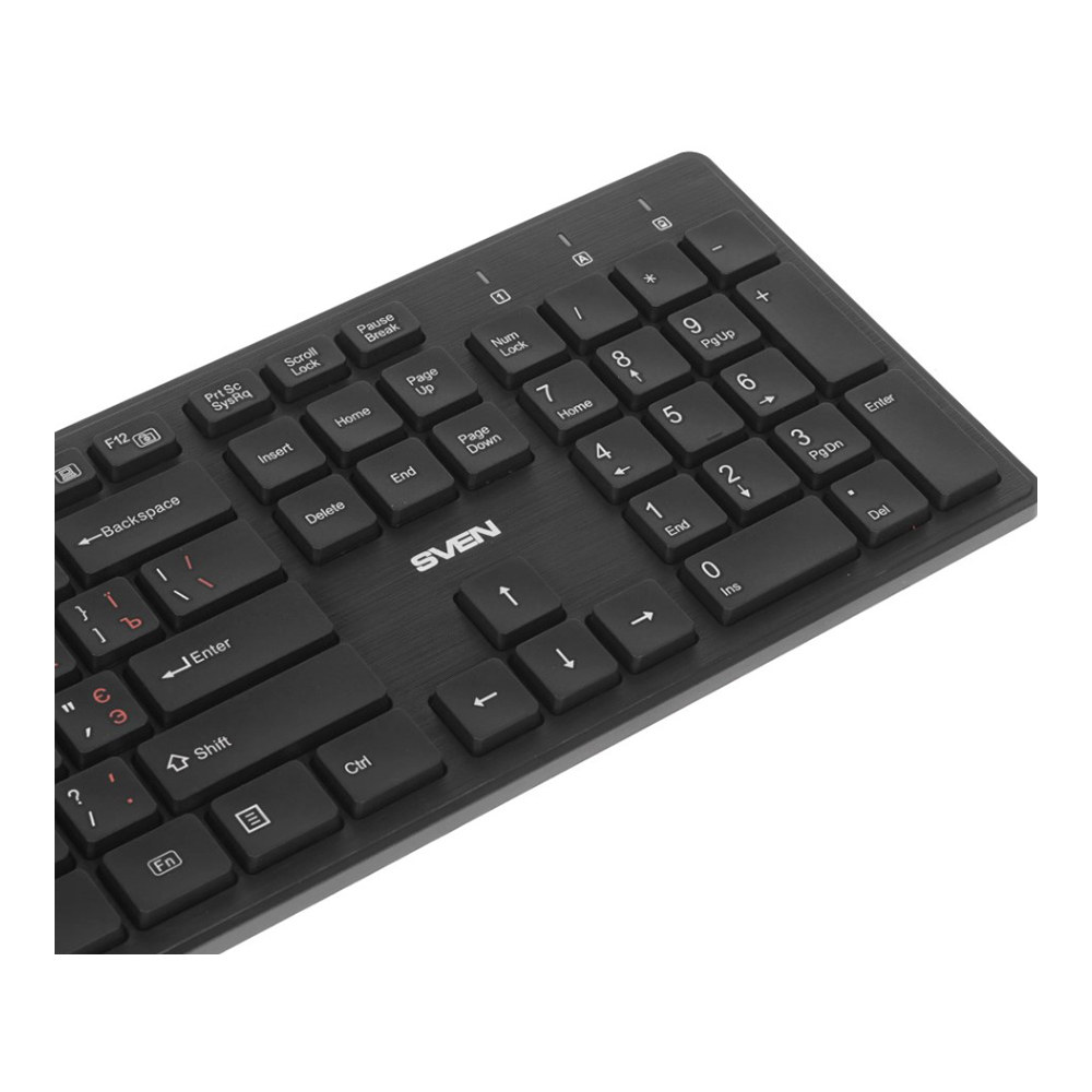 Tastatura fara fir Sven KB E 5800W black
 / Membrana photo 3
