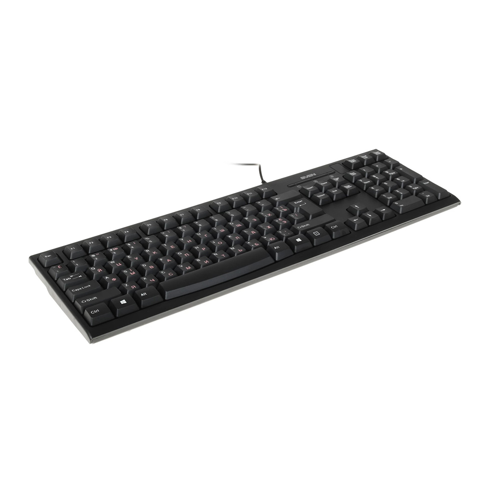 Tastatura cu fir Sven KB-S300 black / Membrana photo 6
