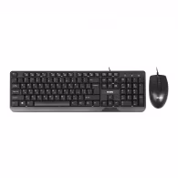Tastatura si mouse cu fir Sven Combo KB S 330 C black
