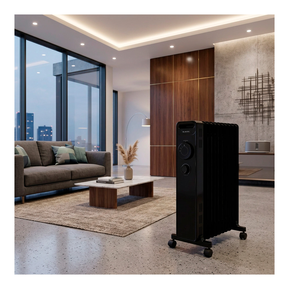 Радиатор масляный Kumtel KUM1230SBlack photo 7