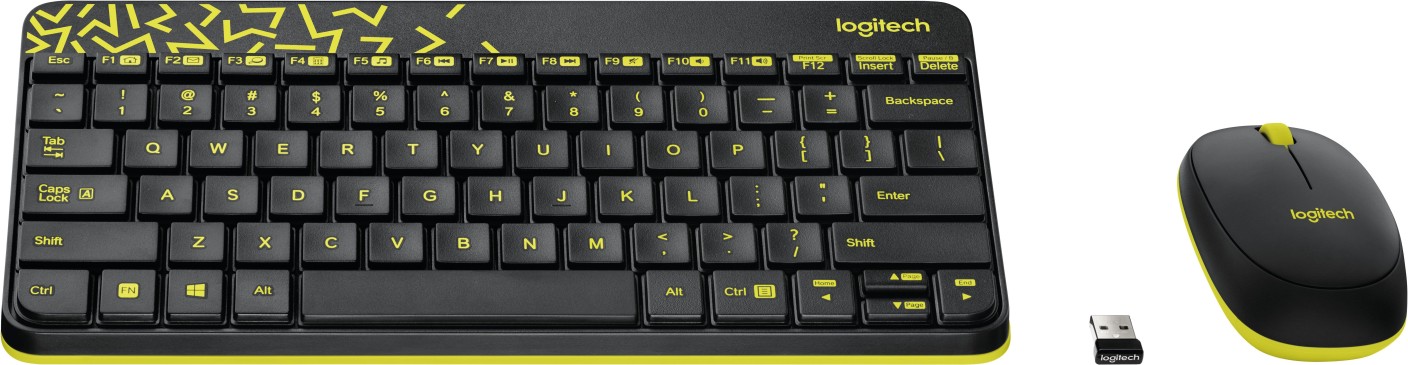 Tastatura + mouse fara fir Logitech MK240 / Membrana photo 2