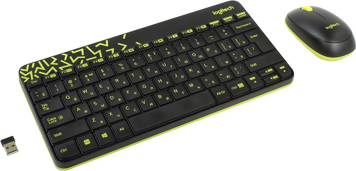Tastatura + mouse fara fir Logitech MK240 / Membrana photo 3