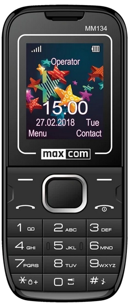 Кнопочный телефон Maxcom MM134
