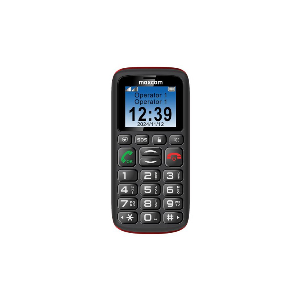 Telefon mobil clasic Maxcom MM 428 L Black Dual-SIM Negru photo 1 Telefon mobil clasic Maxcom MM 428 L Black Dual-SIM Negru photo 1