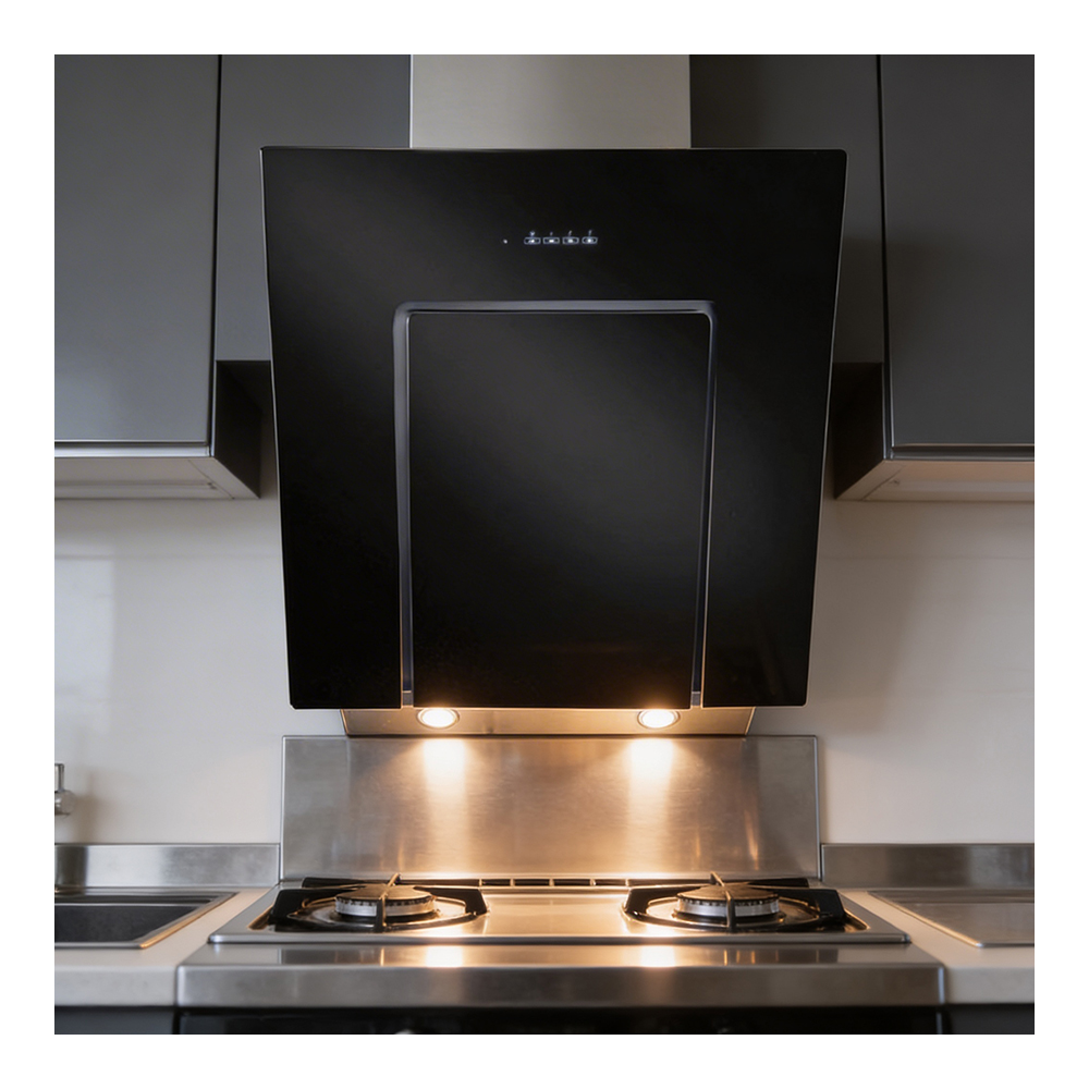 Hota Eurolux MOD 1299 60 Bl / Inclinata / Pina la 18 m.p / Negru photo 5