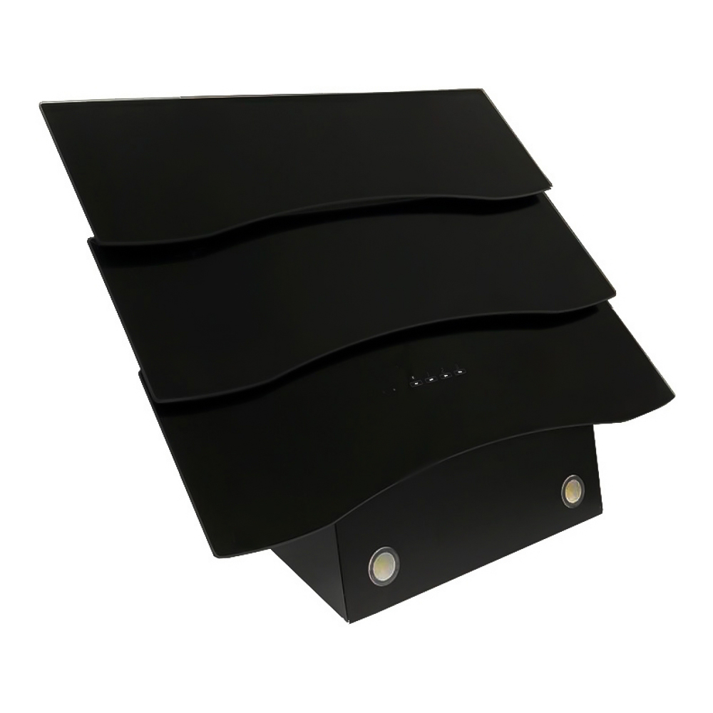 Вытяжка Eurolux MOD SPR 60 BLACK / Наклонная / До 18 кв.м / Black photo 3