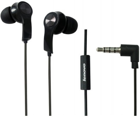 Наушники с микрофоном Lenovo P165 Black photo 1