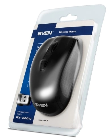 Mouse fara fir Sven RX220WBlack