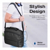Сумка для ноутбука Promate Satchel-MB 15.6" Black thumbnav 2