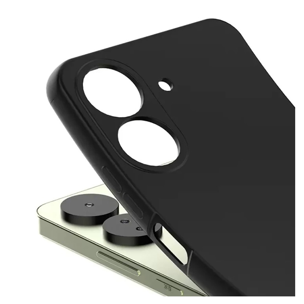 Husa Pentru smartphone Screen Geeks Soft Touch Xiaomi Redmi 13C Negru photo 3