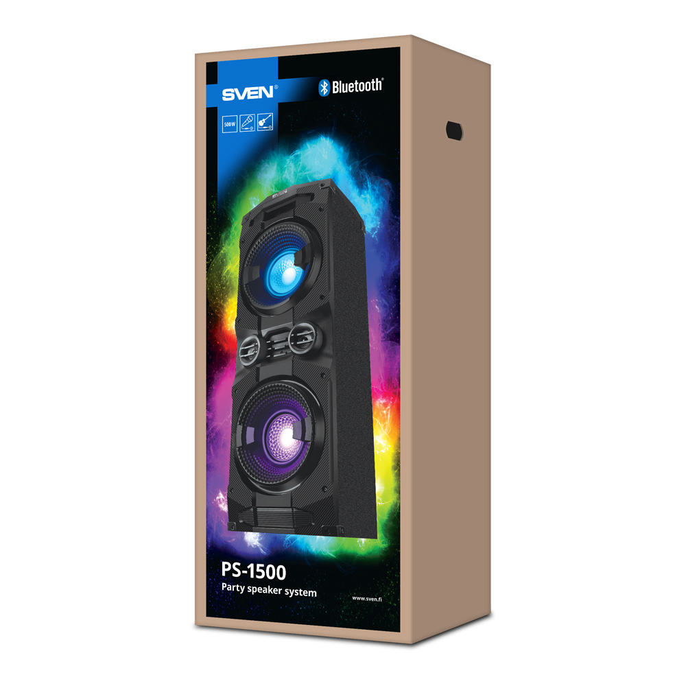 Boxa pentru Party Sven PS-1500 Black photo 12