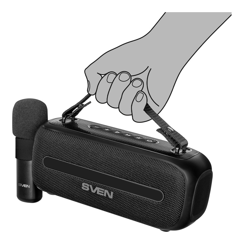 Boxa portabila Sven PS-255 Black photo 2