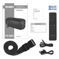 Портативная колонка Sven PS-860 Black thumbnav 9