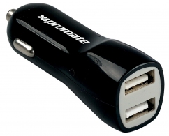 Incarcator auto p/u telefon mobil Promate Vivid 2xUSB thumbnav 1