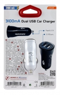 Incarcator auto p/u telefon mobil Promate Vivid 2xUSB thumbnav 3
