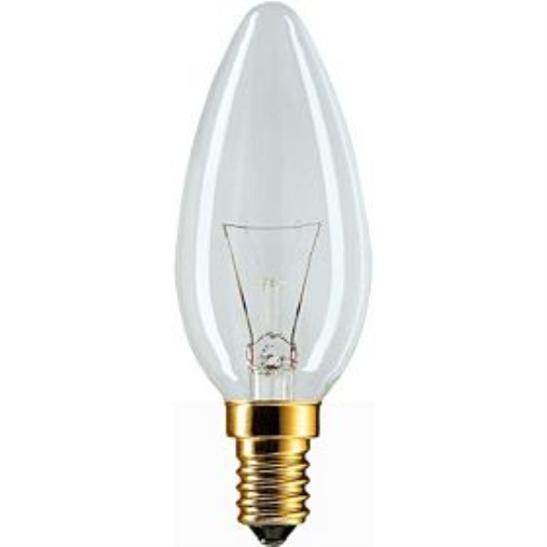 Лампа накаливания Philips B35 60W CL photo 1 Лампа накаливания Philips B35 60W CL photo 1