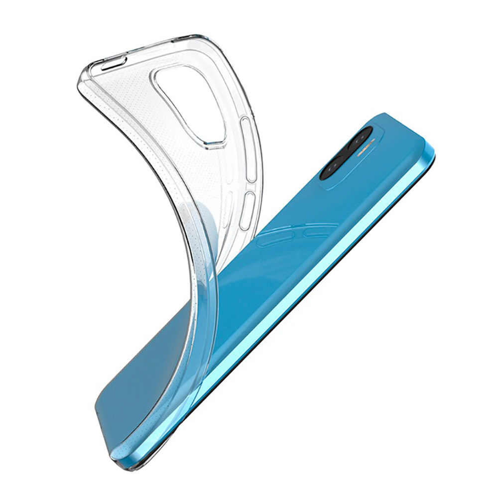 Husa Pentru smartphone Helmet TPU Soft Redmi A2/A1 Transparent photo 3