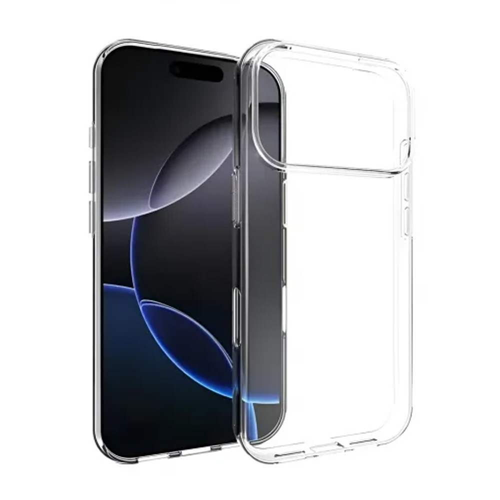 Чехол WOO Soft TPU iPhone 17 Pro, Clear photo 1 Чехол WOO Soft TPU iPhone 17 Pro, Clear photo 1