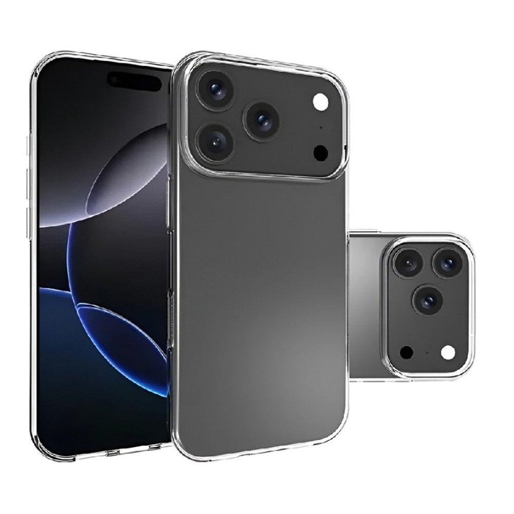 Чехол WOO Soft TPU iPhone 17 Pro, Clear photo 2