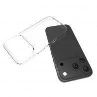 Чехол WOO Soft TPU iPhone 17 Pro, Clear thumbnav 3