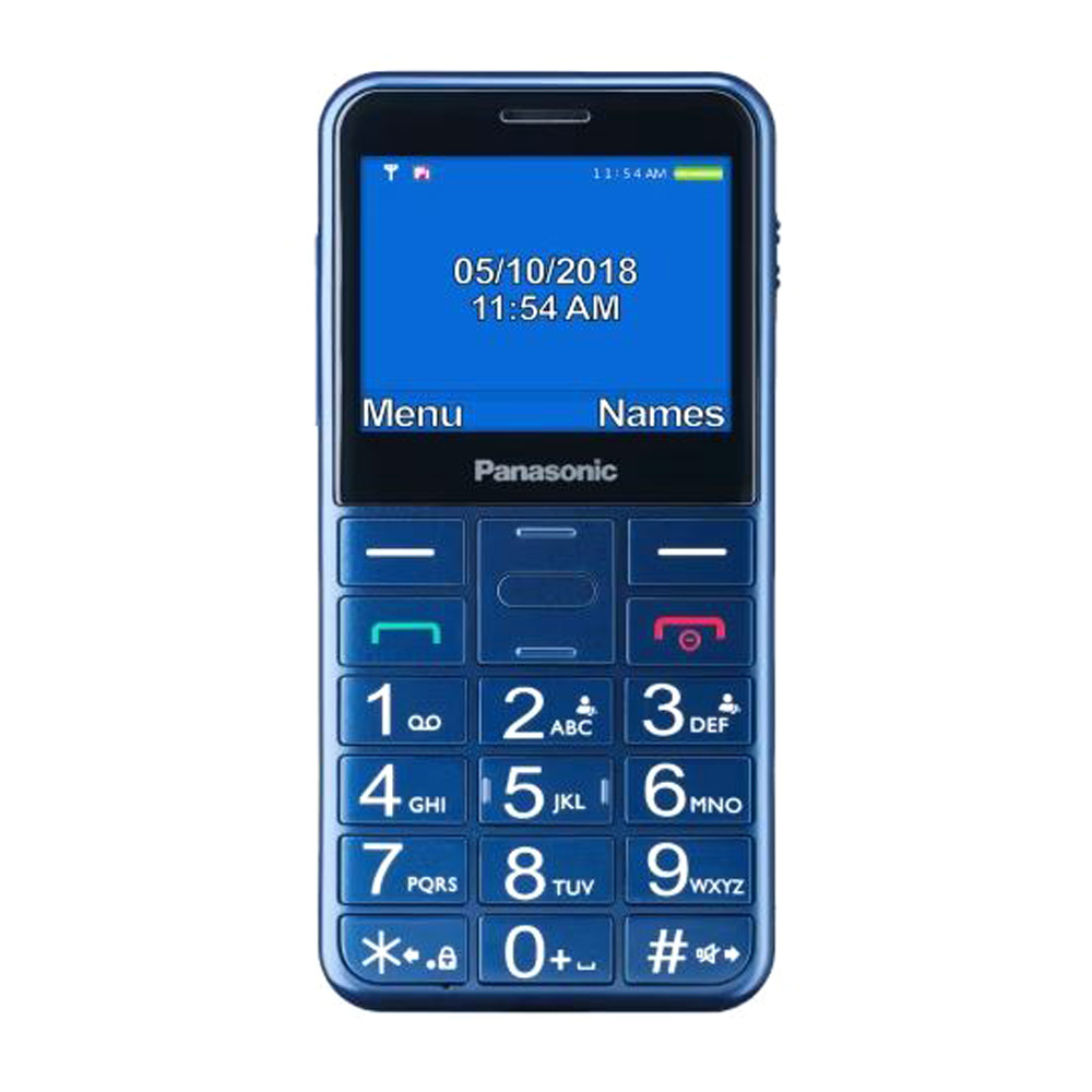 Кнопочный телефон Panasonic KX TU155EXCN Blue Single-SIM Синий photo 1 Кнопочный телефон Panasonic KX TU155EXCN Blue Single-SIM Синий photo 1