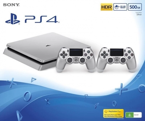 Consola pentru jocuri Sony PlayStation 4 Slim 500 GB + 2 Controller Dualshock