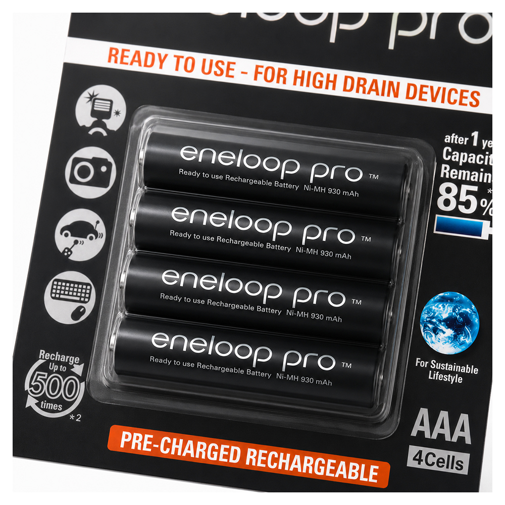 Аккумулятор Panasonic BK-4HCDE/4BE eneloop pro photo 2