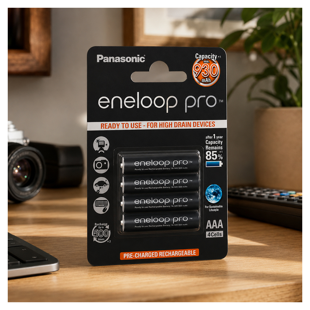 Аккумулятор Panasonic BK-4HCDE/4BE eneloop pro photo 7