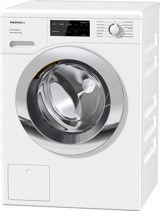 Стиральная машина Miele WEG365WCS 9 кг / 1400 об/мин / A++ / Белый photo 1 Стиральная машина Miele WEG365WCS 9 кг / 1400 об/мин / A++ / Белый photo 1