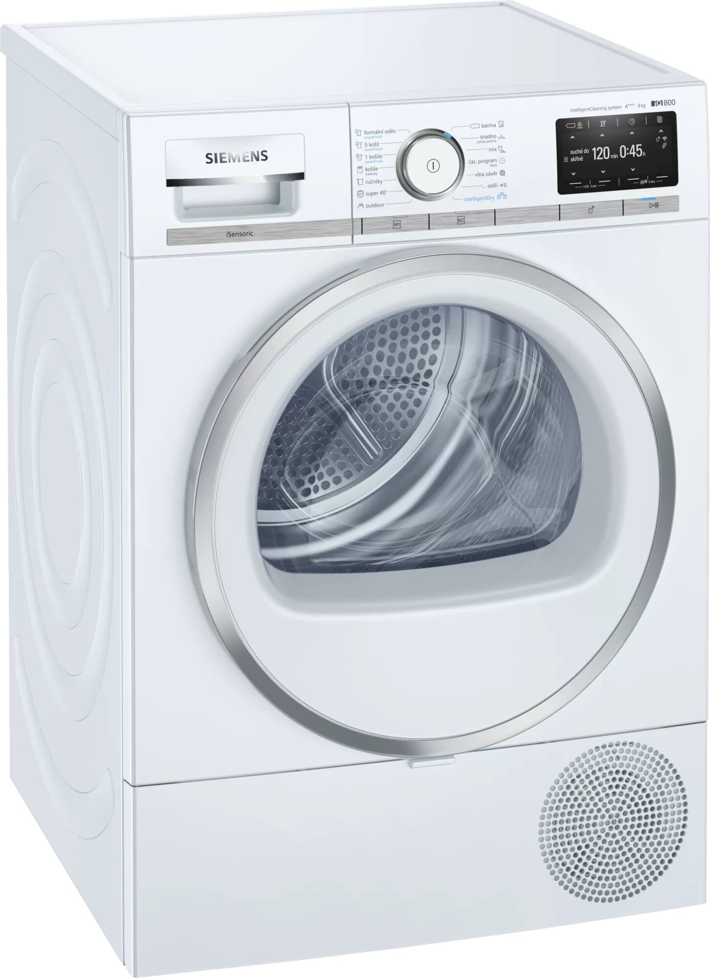 Сушильная машина Siemens WT47XEH0CS / 9 кг / A+++ / Белый photo 1