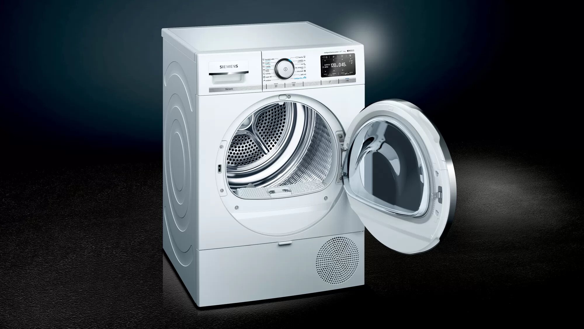 Сушильная машина Siemens WT47XEH0CS / 9 кг / A+++ / Белый photo 5
