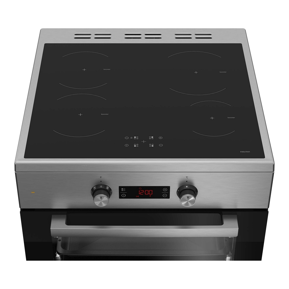 Электрическая плита Beko FSM69301XCT / 4 конфорок / Стеклокерамика photo 3