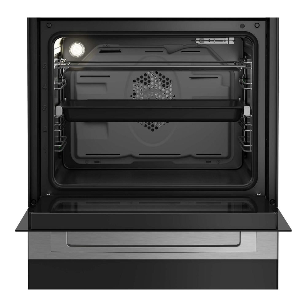 Электрическая плита Beko FSM69301XCT / 4 конфорок / Стеклокерамика photo 5