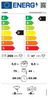 Стиральная машина с сушкой Candy ROW4856DWMCT, 8 кг, 1400 об/мин, A, Белый thumbnav 8
