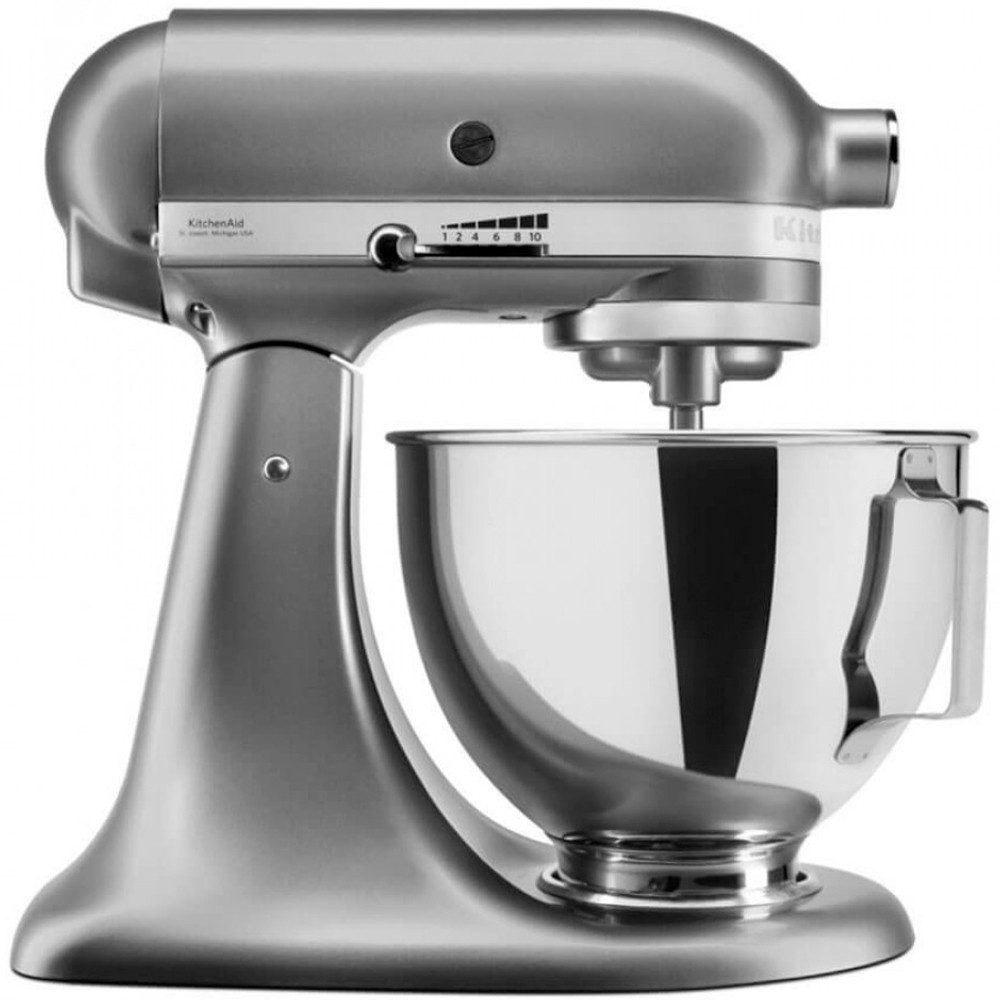 Mixer Stationar KitchenAid 5KSM95PSECU / 10 viteze / Argintiu photo 1